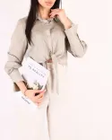 شومیز کراپ گره ای W0028 - 1