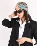 مینی اسکارف پوست ماری S00902 - 1