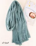 شال ابریشم میله ای گلوریا S00914 - 12