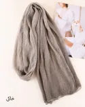 شال ابریشم میله ای گلوریا S00914 - 7