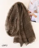 شال سیلک ابریشم S00912 - 6