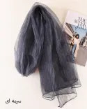 شال سیلک ابریشم مادام S00915 - 5