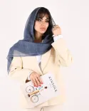شال کتان لیدی مارگارتS00920 - 2