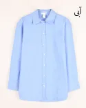 شومیز کتان G00411 - 1