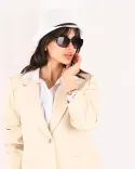 کلاه شاپو حصیری S00950 - 1