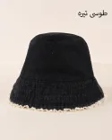 کلاه لب تور طرح جین S00944 - 6