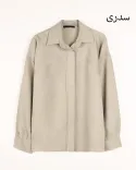 شومیز آسمین W00128 - 3