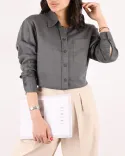 شومیز  لینن G00417 - 9