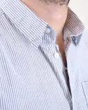 پیراهن مردانه راه راه  G00428 H&M - 13