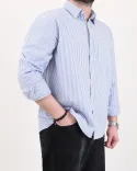 پیراهن مردانه راه راه  G00428 H&M - 4