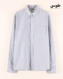 پیراهن مردانه راه راه  G00428 H&M - 7