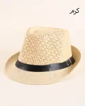 کلاه شاپو حصیری  s00952 - 5
