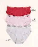 شورت نخی کمرکش  Y00359 - 1