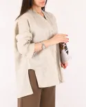 شومیز یقه باز G00460