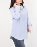 شومیز راه راه G00458 - 1