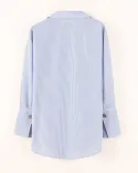 شومیز راه راه G00458 - 5