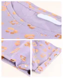 تیشرت کراپ طرحدار G00495 - 9