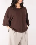شومیز دکمه مخفی  G00519 - 6