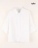 شومیز دکمه مخفی  G00519 - 8