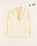 شومیز یقه انگلیسی کوپرا G00517 - 11