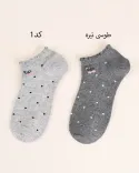 جوراب نیم ساق Y00422 - 1