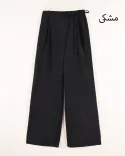 شلوار جلو گره G00521 - 3