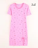 پیراهن طرحدار گت دار G00501 - 2
