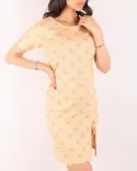 پیراهن طرحدار گت دار G00501 - 30