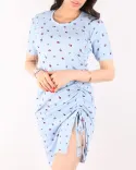 پیراهن طرحدار گت دار G00501 - 37