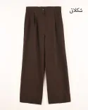 شلوار لینن پشت کش G00529 - 7