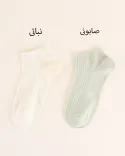 جوراب کبریتی پاستیلی Y00430 - 1