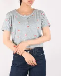 تیشرت کراپ G00518 - 3