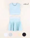 ست نیم تنه دامن Y00456