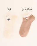 جوراب گلی Y00433 - 1