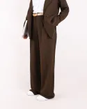 شلوار لینن راسته G00535 - 4