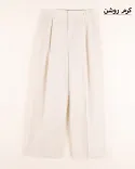 شلوار لینن بگ G00571 - 14