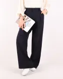 شلوار لینن بگ G00571 - 7