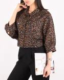 شومیز پلنگی G00573 - 6