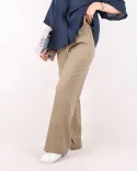 شلوار لینن بگ G00569 - 1