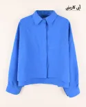 شومیز لینن زارا G00558 - 12