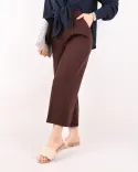 شلوار لینن واید G00565 - 13