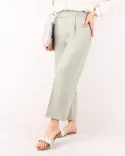 شلوار لینن واید G00565 - 14