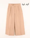 شلوار لینن واید G00565 - 6
