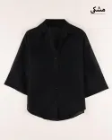 شومیز شیشه ای باکسی G00584 - 11
