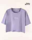 تیشرت کراپ G00574 - 10