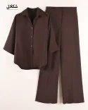 ست شومیز شلوار G00587 - 5
