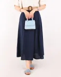 دامن لینن جلو پیله G00566 - 5
