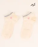 جوراب طرح لوزیY00449 - 3