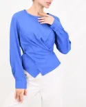 شومیز جلو ضربدری W00142 - 5