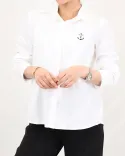شومیز لینن هوک W00145 - 1